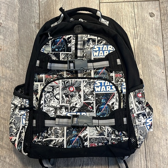 Pottery Barn Kids Mackenzie Star Wars™ Comics Glow-in-the-Dark Backpacks - Picture 2 of 8
